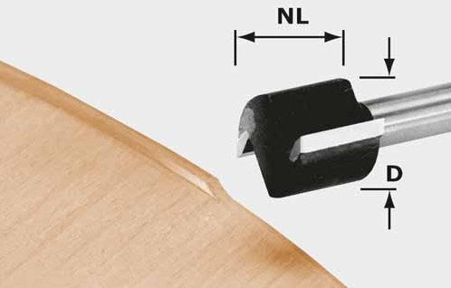 Festool accessoires fraise à chants hw hw d 19 16 s8 ofk 700 - 491666