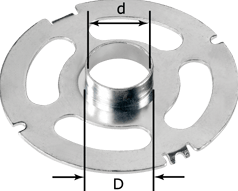 Accessoires Festool kr-d 30,0 ou 2200 bague de copie | 494625