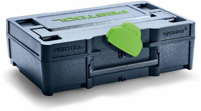 Festool accessoires micro-systainer t-loc systainer³ sys3 xxs 33 bl (vide) - 205399