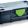 Festool accessoires micro-systainer t-loc systainer³ sys3 xxs 33 bl (vide) - 205399