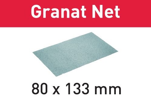 Festool accessoires filet matériel de ponçage stf 80x133 p120 gr net 50 granat net - 203287