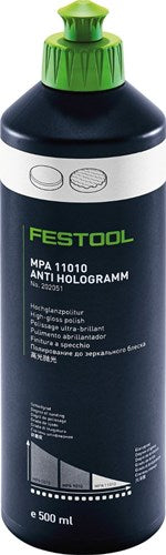 Festool accessoires matériel de polissage mpa 11010 wh 0,5l - 202051