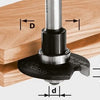 Festool accessoires fraise à disque hw hw d40x4 - 491059