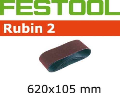 Festool accessoires bande abrasive l620x105-p80 ru2 10 - 499151