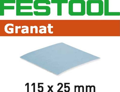 Festool accessoires rouleau abrasif granat soft p120 115x25m - 497091