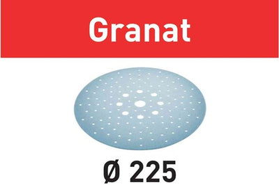 Festool accessoires disque abrasif granat | stf d225 128 | p80 | gr 25 - 205655