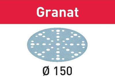 Festool accessoires disque abrasif stf d150 48 p60 gr 10 granat - 575155