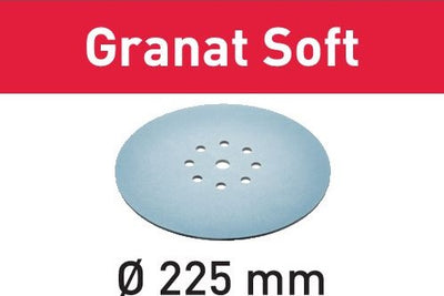Festool accessoires disque abrasif stf d225 p150 gr s 25 granat soft - 204224