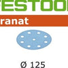 Festool accessoires disques abrasifs stf d125 90 p40 gr 10 | 497145
