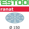 Festool accessoires disques abrasifs stf d150 48 p80 gr 10 575156