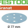 Festool accessoires disques abrasifs stf d77 6 p180 gr 50 - 497408