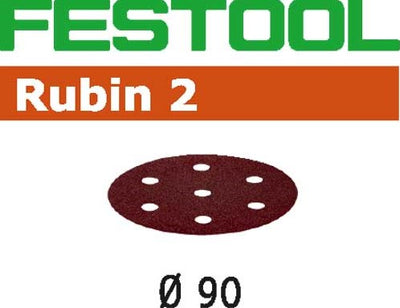 Festool accessoires disques abrasifs stf d90 6 p40 ru2 50 - 499077