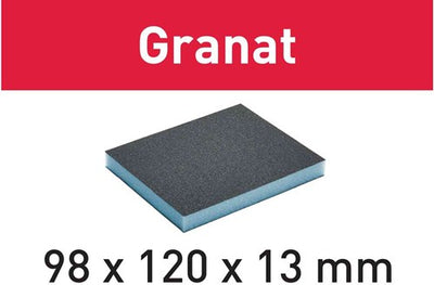 Festool accessoires éponge à récurer granat | 98x120x13 | 120 grammes 6 - 201113