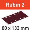 Festool accessoires bandes abrasives rubin 2 | stf 80x133 | p60 | ru2 50 - 499047