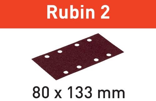 Festool accessoires bandes abrasives stf 80x133 p40 ru2 50 - 499046