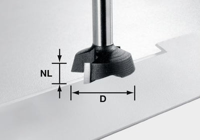 Fraise à surfacer Festool s8 hw ofk
