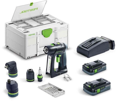 Perceuse-visseuse sans fil Festool C18 HPC 4.0 i-set