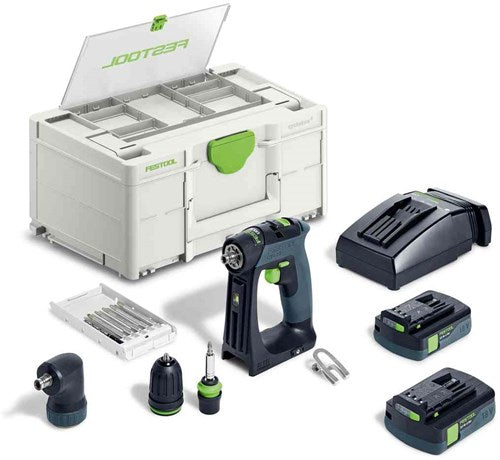 Perceuse-visseuse sans fil Festool | ensemble cxs 18 c 3.0 - 576884