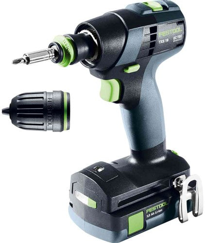 Perceuse-visseuse sans fil Festool txs18 c3.0 plus