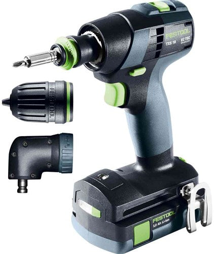 Ensemble perceuse-visseuse sans fil Festool txs 18 c 3.0 - 576896
