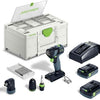 Ensemble perceuse-visseuse sans fil Festool txs 18 c 3.0 - 576896