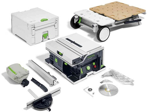 Festool scie à table sans fil csc sys 50 ebi set de base - 577371