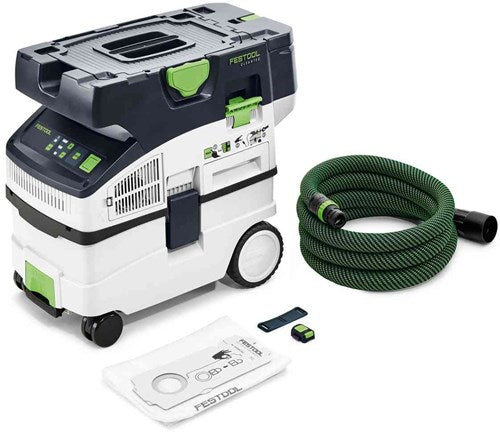 Festool aspirateur à batterie cleantec ctlc midi i-basic