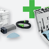 Ponceuse delta Festool dts 400 req gr-sys p | systainer 3 - 578208 rempli de papier de verre granat