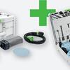Festool ets 125 req gr sys p ponceuse excentrique | avec papier de verre rempli de grenat systainer 3 - 578202