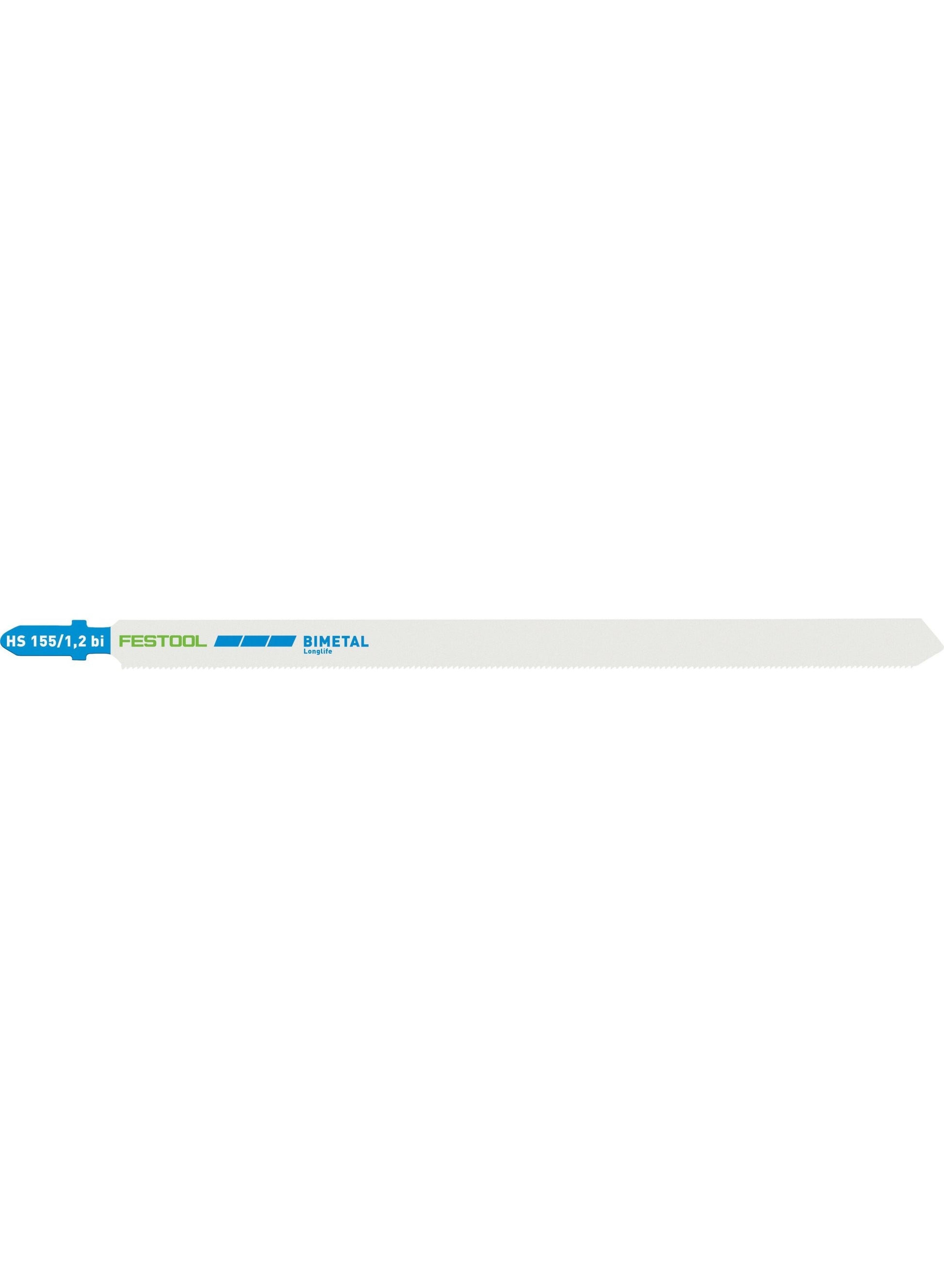 Festool accessoires lame de scie sauteuse hs 155 1.2 bi 5 - 204337
