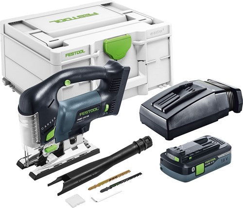 Festool scie sauteuse sans fil carvex psbc 420 hpc4.0 ebi-plus