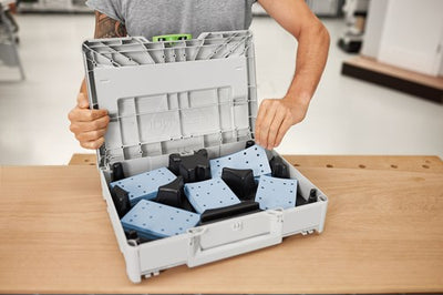 Festool sys-stf 80x133 gr-set matériau abrasif-systainer³ - 578194