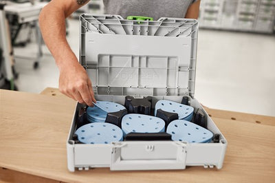 Festool sys-stf d125 gr-set matériau abrasif systainer³ - 578193