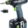 Perceuse-visseuse sans fil Festool t 18+3 hpc 4.0 i-plus | Li-Ion 4,0 Ah - 576446
