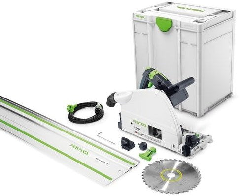 Scie plongeante Festool ts 75 ebq-plus-fs | 1600w | avec rail de guidage | au cas où - 576115