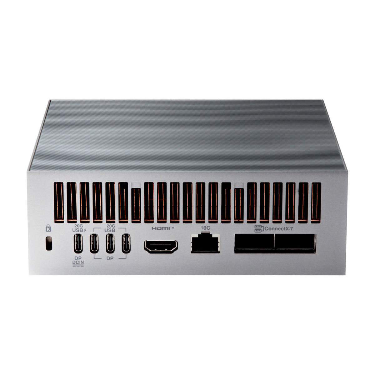 Asus Ascent GX10 Arm V9.2-A 128 2 Mini PC (Gris foncé | NVIDIA GB10 Grace Blackwell | DGX Spark | NVLINK-C2C | 128 Go | SSD 2 To)