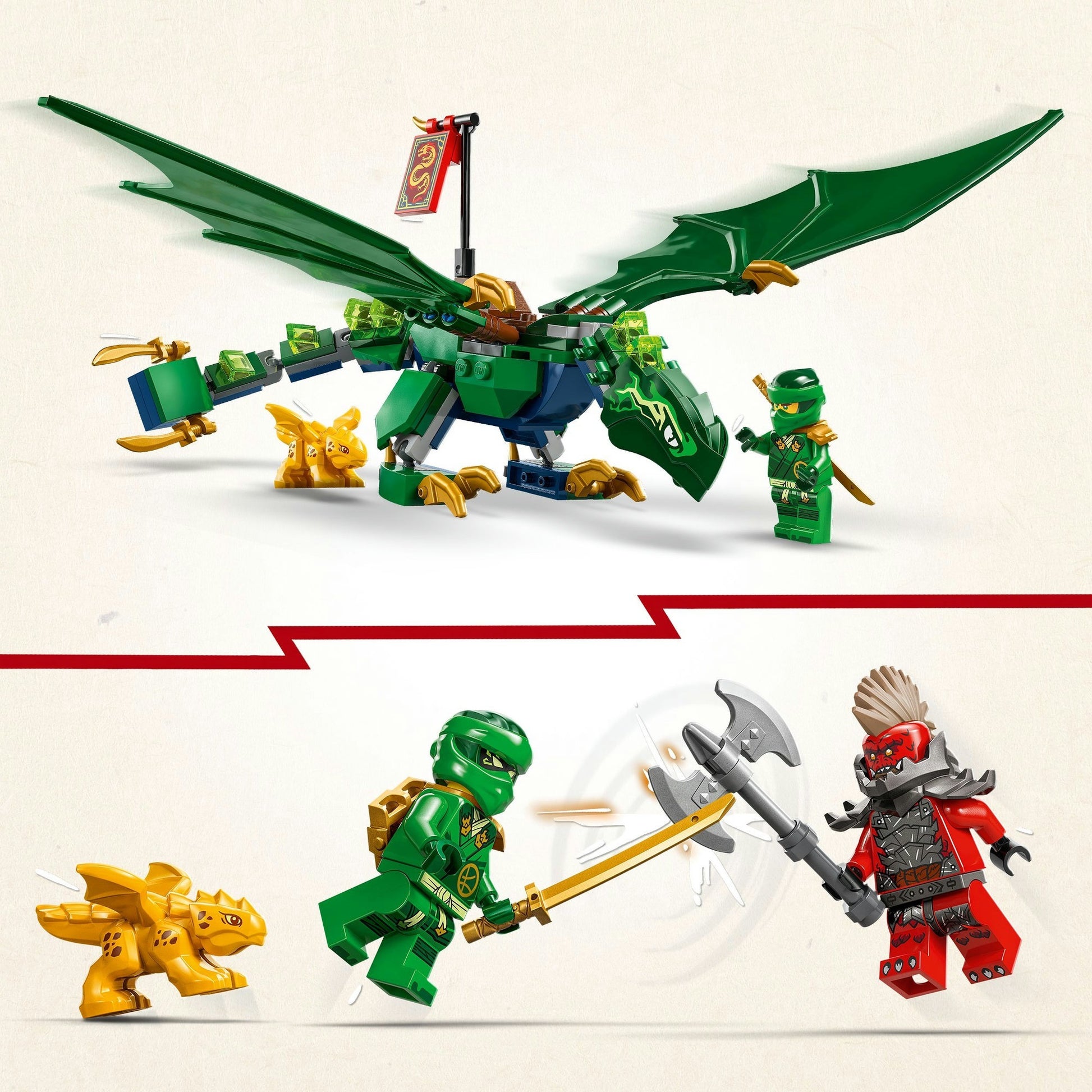 Lego Lego Ninjago 71829 Lloyds Green Forest Dragon