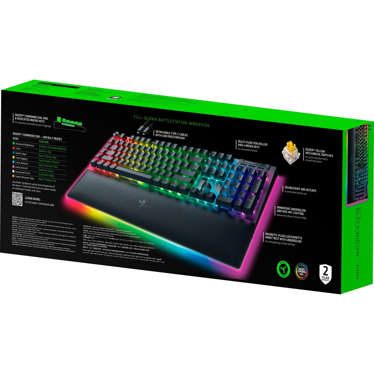 Razer Blackwidow V4 Pro