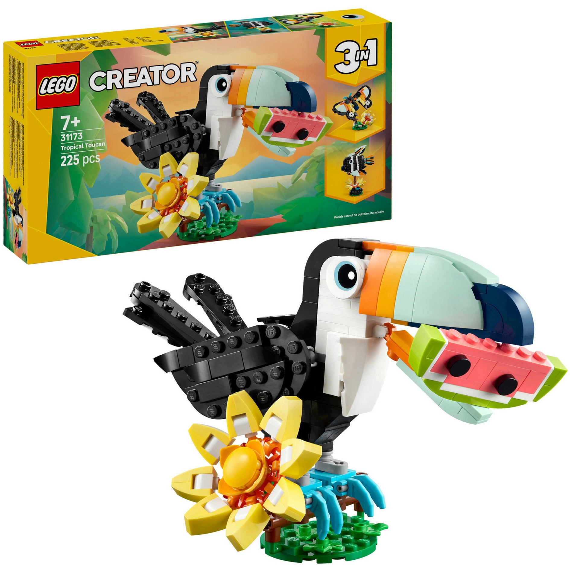 Créateur LEGO 31173 Animaux sauvages: Toucan tropical