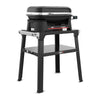 Barbecue électrique extérieur compact Weber lumin avec socle (noir, 4 à 6 personnes, surface de grill 1561 cm²)
