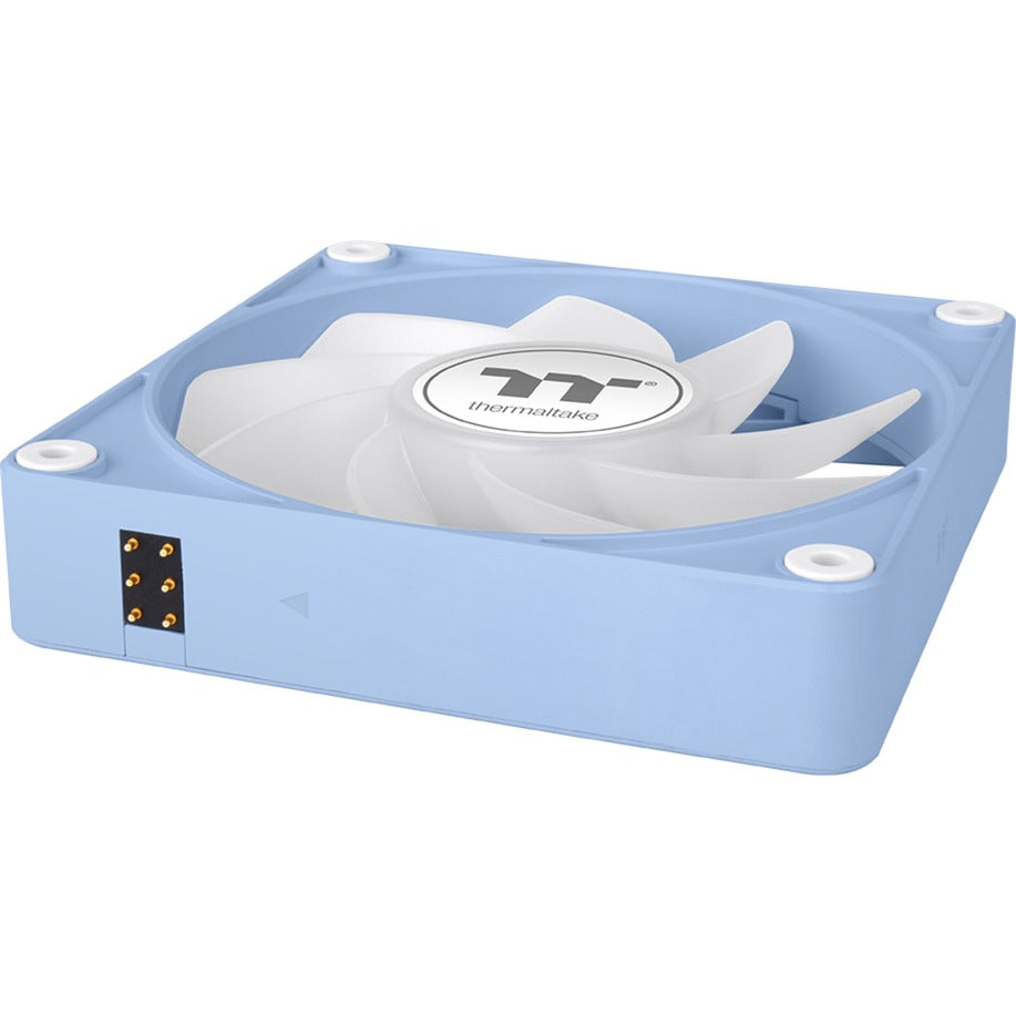 Thermaltake ct120 ex reverse argb sync ventilateur de refroidissement PC hortensia bleu (pack de 3 ventilateurs) ventilateurs de boîtier (bleu clair, 3 pièces, 120 x 120 x 25 mm, pwm)