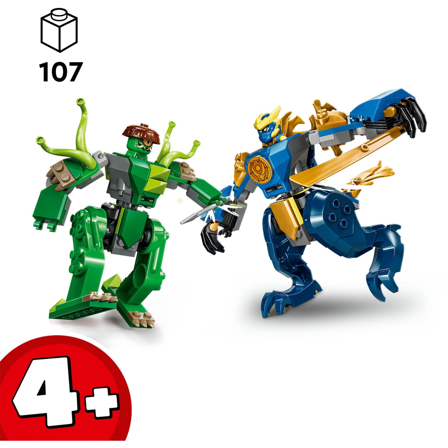 Lego Ninjago 71853 La bataille du dragon et du robot de Jay