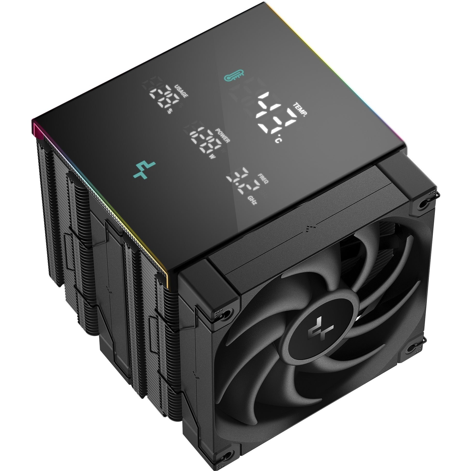 Refroidisseur de processeur Deepcool AK620 Digital Pro RGB (noir)