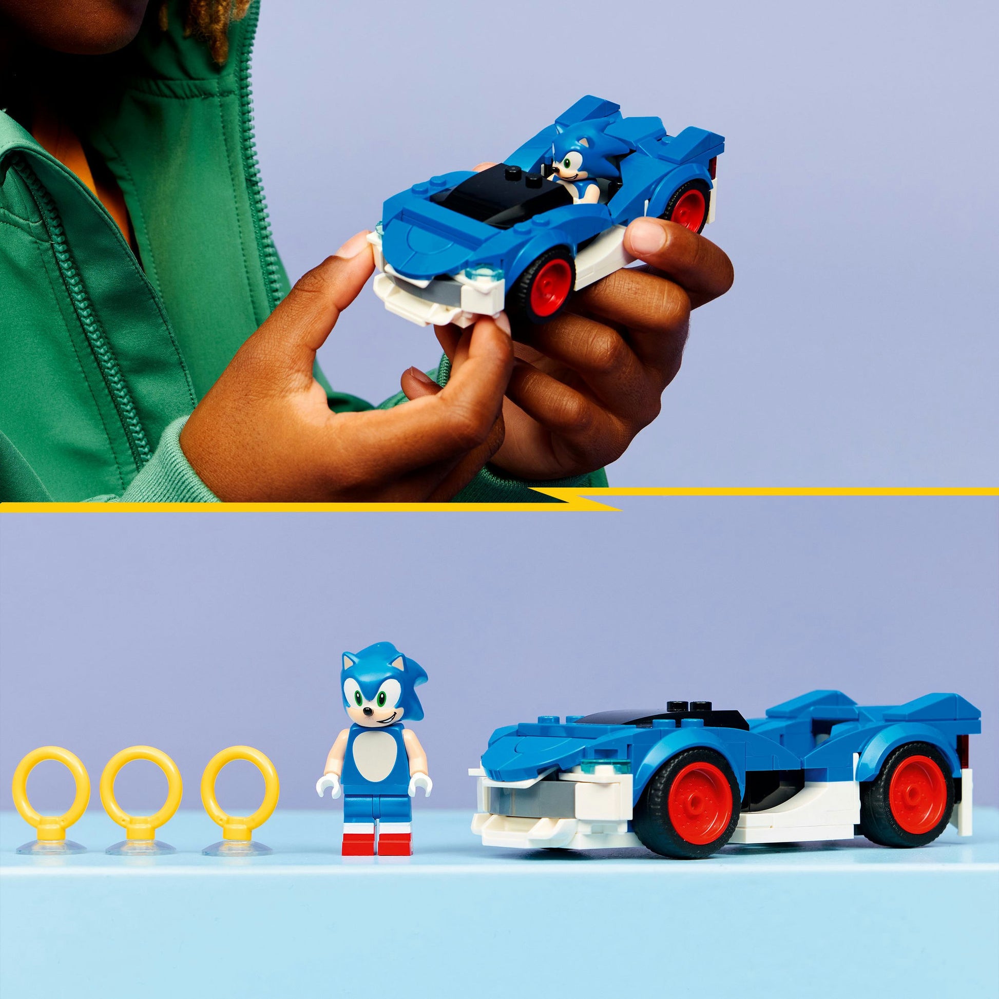 Lego Sonic 77117 Sonic Speedster Foudre | 2 pièces
