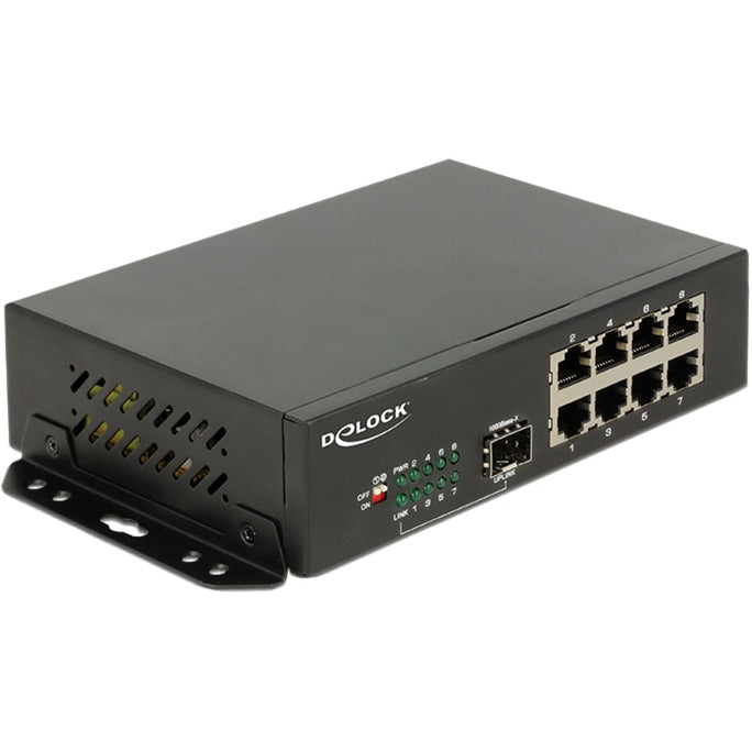 Dellock Gigabit Ethernet Switch 8 Port + 1 SFP