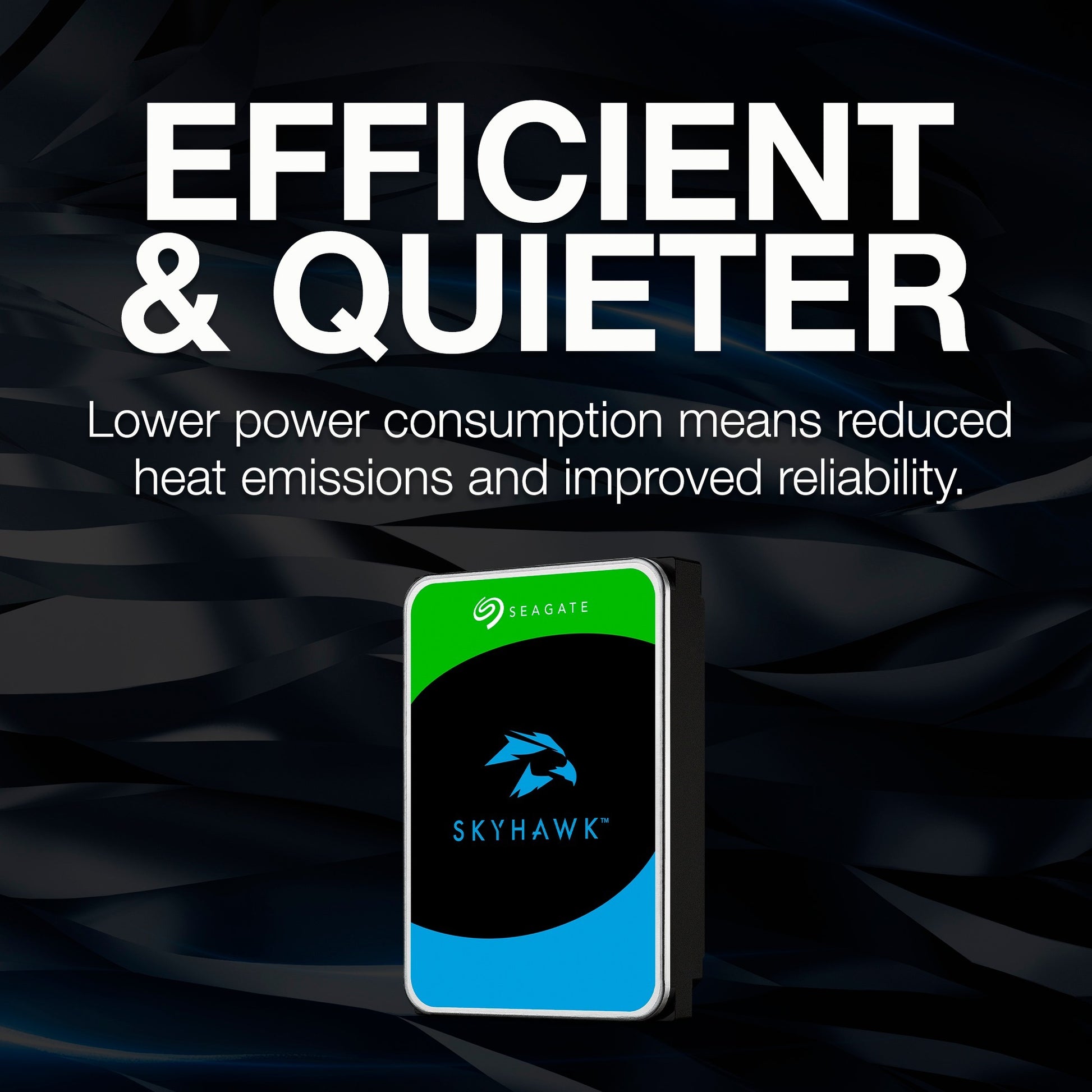 Disque dur Seagate Skyhawk 1 To (SATA 6 Go)