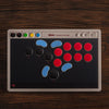 Manette d'arcade 8bitdo (gris rouge, usb bluetooth 2,4 ghz, nintendo switch, pc)