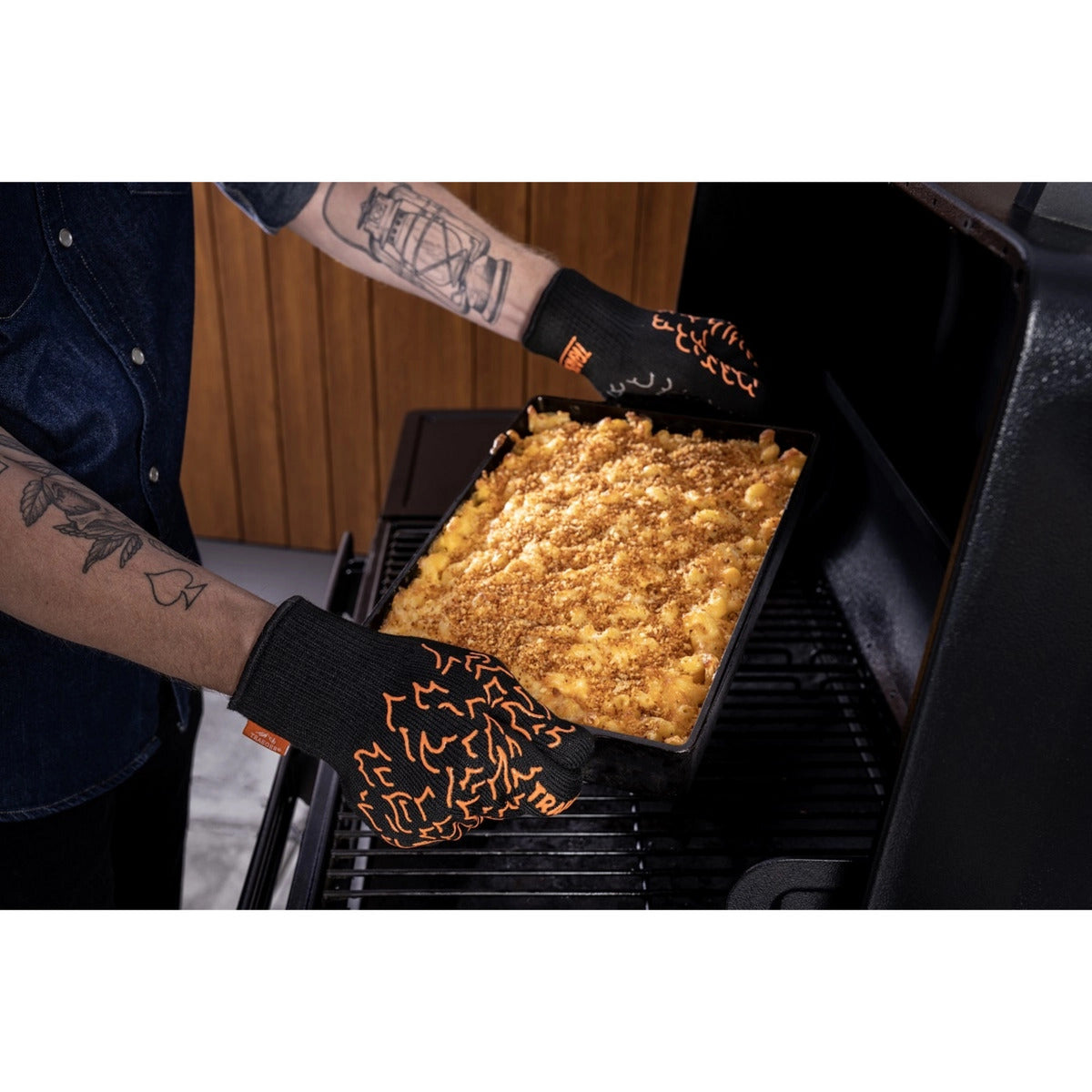 Gant de barbecue Traeger (noir, résistant à la chaleur jusqu'à 275 °c)