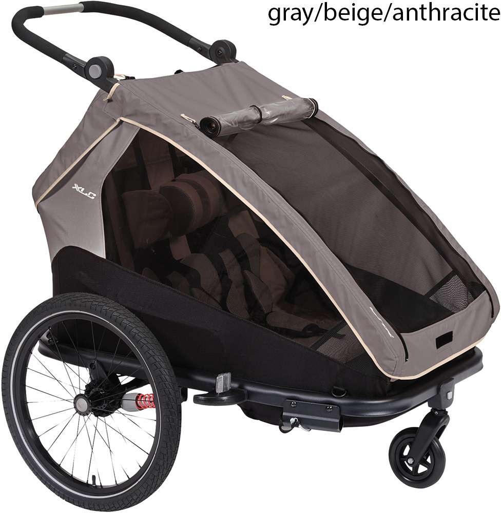 Remorque enfant biplace XLC S BS-C10 Duo