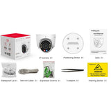 Foscam W5EP, caméra IP 3K 5MP QHD PoE (blanc) - afbeelding 12